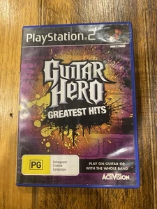 Guitar Hero | Greatest Hits Sony PlayStation 2 PS2 Game + Manual, Activision PAL - Picture 1 of 3