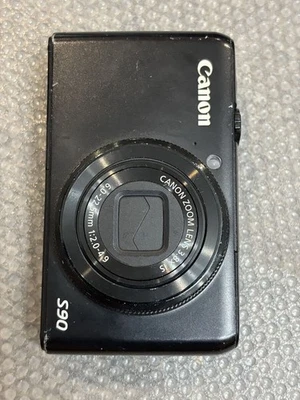 Lente Canon PowerShot S90 10 MP 3,8x zoom F2,0 HS con caja Foto 1 de 4