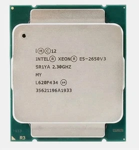 Intel Xeon E5-2650 V3 LGA 2011-3 Server CPU Processors 2.3GHz 25MB 9.6GT/s SR1YA - Picture 1 of 2
