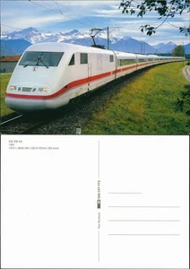 Ansichtskarte  Eisenbahn Zug E-Lokomotive Personenzug 1991 - Bild 1 von 3