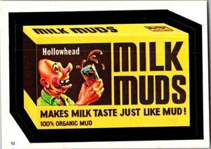 1982 Topps Wacky Packages Album Stickers #52 Milk Muds - Free Ship - Picture 1 of 2