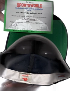 Don Zimmer Autographed Boston Red Sox Baseball Hat Fleer Hologram SIGNED - Picture 1 of 3