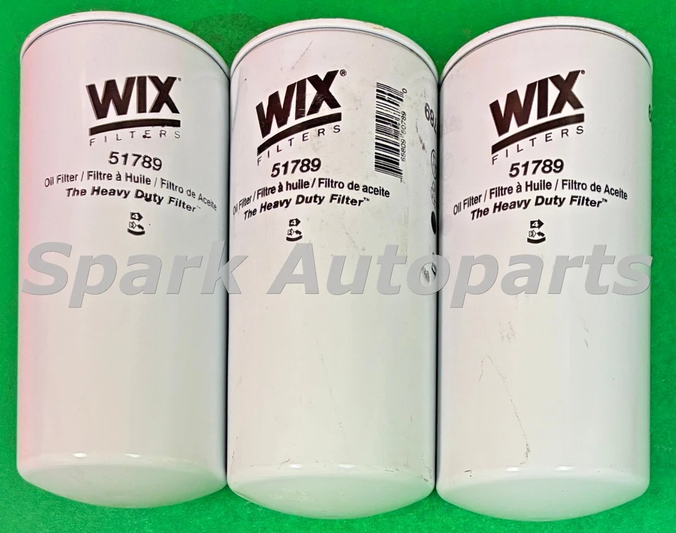 Lot of 3 Engine Oil Filter WIX 51789 For INTERNATIONAL HARVESTER 8100, 2554 - Image 1 of 3