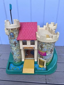 Vintage Fisher Price Great Adventures Castle 1974 Mittelalter ohne Figuren Magic - Bild 1 von 18