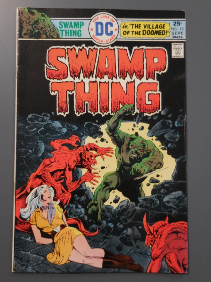 1976 DC Swamp Thing #18 VF/NM 9.0 - Image 1 of 4