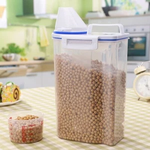 Food storage Sealed Cans Tank plastic organizer container box Kitchen Tool NEW - Picture 1 of 10