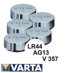 Varta V13GA LR44 GPA76 LR1154 357A V357 AG13 AG 13 Knopfzellen 155mAh