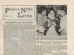 Prague News Letter 1960 Political Economic Cultural Life Czechoslovakia English - Picture 1 of 8