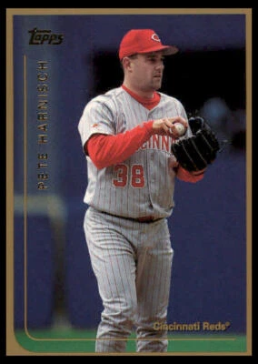 1999 Topps #388 Pete Harnisch Cincinnati Reds Baseball Card - Image 1 of 2