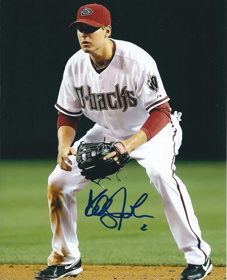 Foto autografiada firmada 8x10 de Kelly Johnson Arizona Diamondbacks - Certificado de autenticidad Foto 1 de 1