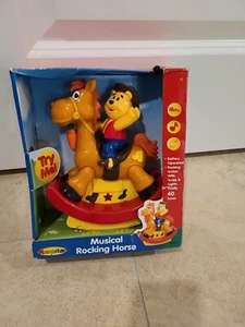 De colección Navystar Musical Mecedor Oso Vaquero Raro Juguete Luces y Música 8"  - Imagen 1 de 9