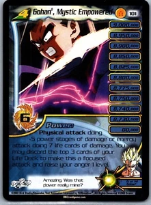 1x DBZ CCG GOHAN MYSTIC EMPODERADO LV4 HOLO FOIL 101 BUU SAGA DRAGON BALL Z - Imagen 1 de 1