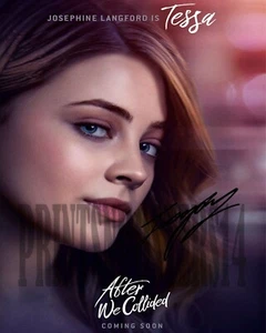 Josephine Langford 11x14 SIGNED REPRINT Tessa After We Collided Movie Netflix #1 - Picture 1 of 1