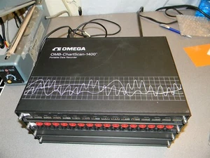 Omega OMB-ChartScan 1400 Portable Data Recorder W OMB-CSN14-TC-P, OMB-CSN14-HV-S - Picture 1 of 12