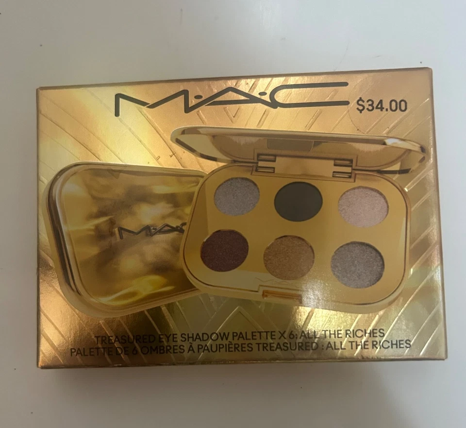 MAC Treasured Eyeshadow Palette All The Riches  Authentic