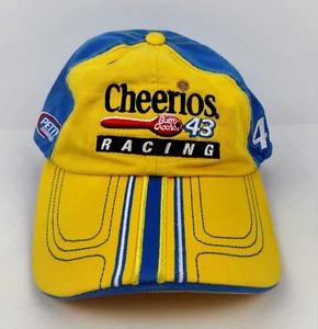 NASCAR Cheerios Racing #43 Ball Cap Hat Betty Crocker Yellow/ Blue Bobby Labonte - Picture 1 of 6