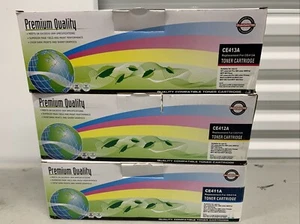 CE411A CE412A CE413A Toner For HP 305X LaserJet Pro 400 Color M451nw M475dw #12 - Picture 1 of 4