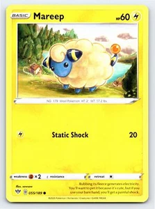 Mareep 055/189 Common Darkness Ablaze Pokemon Card - NM Near Mint - Imagen 1 de 5