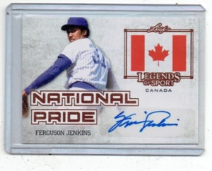 Fergie Jenkins 2015 Leaf Legends of Sports Autogrammkarte/Autogrammkarte - Bild 1 von 1