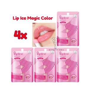 4x Mentholatum Lip Ice Magic Color Change Strawberry Balm Lips 2 g - Picture 1 of 8
