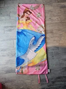 Disney Princesses Cinderella Sleeping Beauty Belle sleeping bag 57in X W24in - Picture 1 of 11