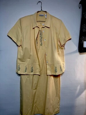 Maxi Vestido Y Chaqueta Vintage Draper And Damon’s 18 Nuevo Con Etiquetas Foto 1 de 4