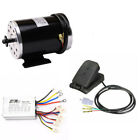 1000W 48V Brush Electric Motor Controller Foot Pedal For Quad Atv Bicycle Gokart