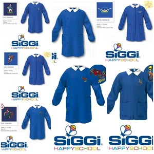 Grembiule bambino scuola elementare bluette Siggi - Foto 1 di 5