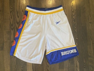 Shorts de basquete RARO vintage Reebok autêntico UCLA BRUINS tamanho 40 XL - Imagem 1 de 4