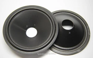Par de conos de altavoz de polietileno de 10" - piezas de reconocimiento - 240 1021 - Imagen 1 de 2