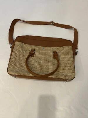 Искусственная кожа и твид сумка для ноутбука - Изображение 1 из 4