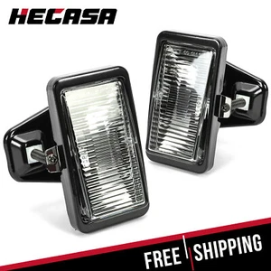 HECASA For 1985-1992 Camaro IROC-Z Z28 Fog Light Lamp w/ Bracket Pair LEFT RIGHT - Picture 1 of 15