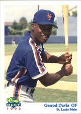 1992 St. Lucie Mets Classic/Best #19 Gerrod Davis