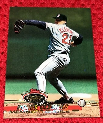 1993 Topps Stadium Club Roger Clemens Boston Red Sox #748 - Image 1 of 2