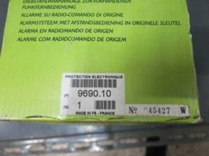 Peugeot 308CC Anti-intrusion Alarm Kit - Kit d'alarme anti-intrusion - 969010 - Picture 1 of 5