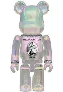 BE@RBRICK CENTURION CLEAR CHROME Ver. 100% & 400% Medicom Spielzeug Bearbrick Neu Karton - Bild 1 von 2