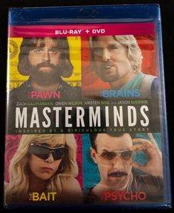 Masterminds - Blu-ray/DVD - Zach Galifianakis -Owen Wilson - 1h 35m -PG-13 -2016 - Foto 1 di 4