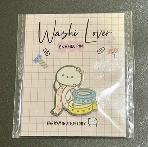 Neu Every Minute A Story Washi Liebhaber Emaille Pin EMAS - Bild 1 von 1