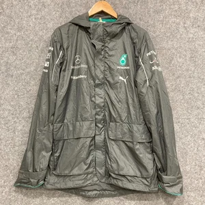 Puma Mercedes AMG Petronas F1 Team Windbreaker Mens Size Small Jacket Mesh Lined - Picture 1 of 9