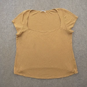 Reformation Top Damen Frauen 3X Bardot gerippt eckiger Ausschnitt Kurzarm - Bild 1 von 11