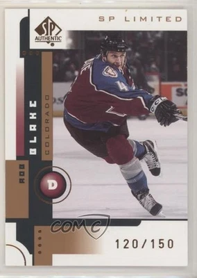 2001-02 SP Authentic SP Limited /150 Rob Blake #19 HOF - Image 1 of 2