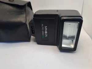Minolta Auto 280PX elektronischer Blitz für Minolta Spiegelreflex + Wide Panel getestet - Bild 1 von 3