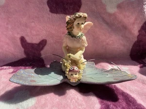 Butterfly Fairy Resin Figurine #5853 From The Fairy Collection By Dezine - Picture 1 of 7