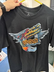 Camisa Para Hombres Parques Disney Grande Gris Aerosmith Rock N Roller Coaster Gráfico Paseo - Imagen 1 de 3