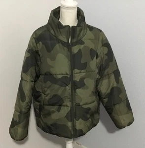 Abrigo chaqueta acolchada camuflaje Mud Pie para mujer talla grande - Imagen 1 de 5