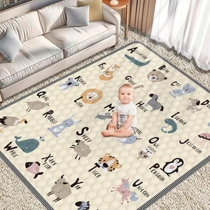 Baby Play Mat 59" X 71", Thickened Soft Floor, Waterproof and Non-Slip Crawli... - Picture 1 of 7