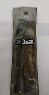 VTG Craftsman Metric Hollow Set Screw Assortment 14Pc Short&Long Arm #46684 USA - Image 1 of 4