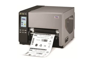 Etikettendrucker + Cutter Modul TSC TTP-384MT - A4 Thermo Direkt 8.5" 300dpi - Bild 1 von 10