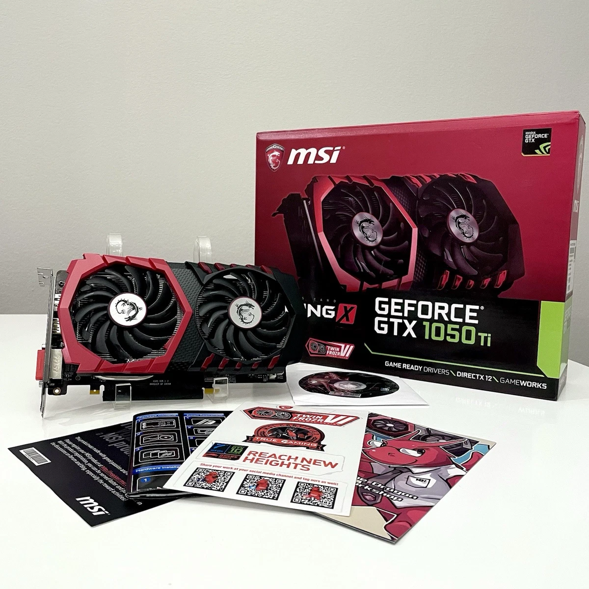 MSI NVIDIA GeForce GTX 1050 Ti Computer Graphics Cards for sale | eBay