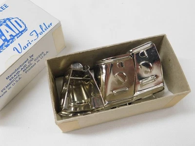 NOS Set Of 3 BRAID-AID Vari-Folders Adjustable RUG BRAIDING TOOL NEW - Image 1 of 4